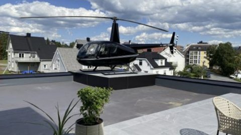 Høyesterett ber om EFTA-domstolens syn etter helikopterlanding på takterrasse